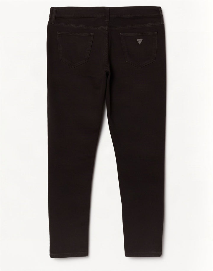 Guess Womens Super Low Skinny Jeans W24 L27 Black