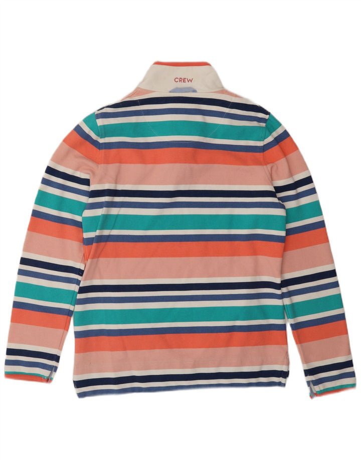 CREW CLOTHING Womens Sweatshirt Jumper UK 8 Small  Multicoloured Striped