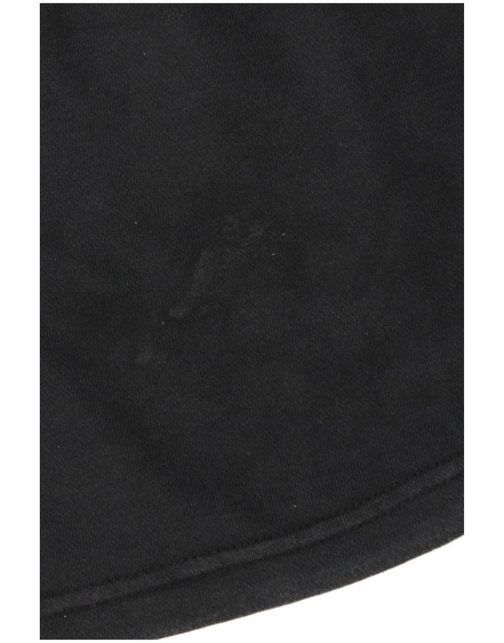 NIKE Womens Sport Shorts UK 10 Small  Black Cotton