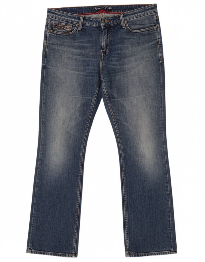 Tommy Hilfiger Womens Straight Jeans W32 L30 Blue Cotton