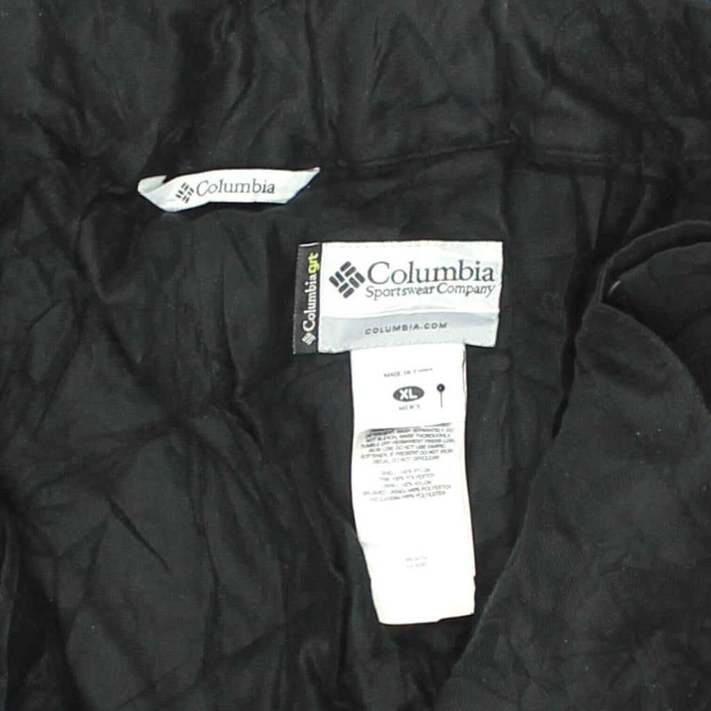 Columbia Sportswear Mens Black Nylon Ski Trousers | Vintage Designer Snowpants | Vintage Messina Hembry | Thrift | Second-Hand Messina Hembry | Used Clothing | Messina Hembry 
