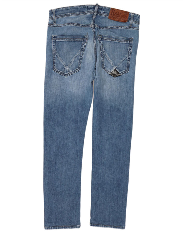 Roy Rogers Womens Slim Jeans W32 L27 Blue Cotton