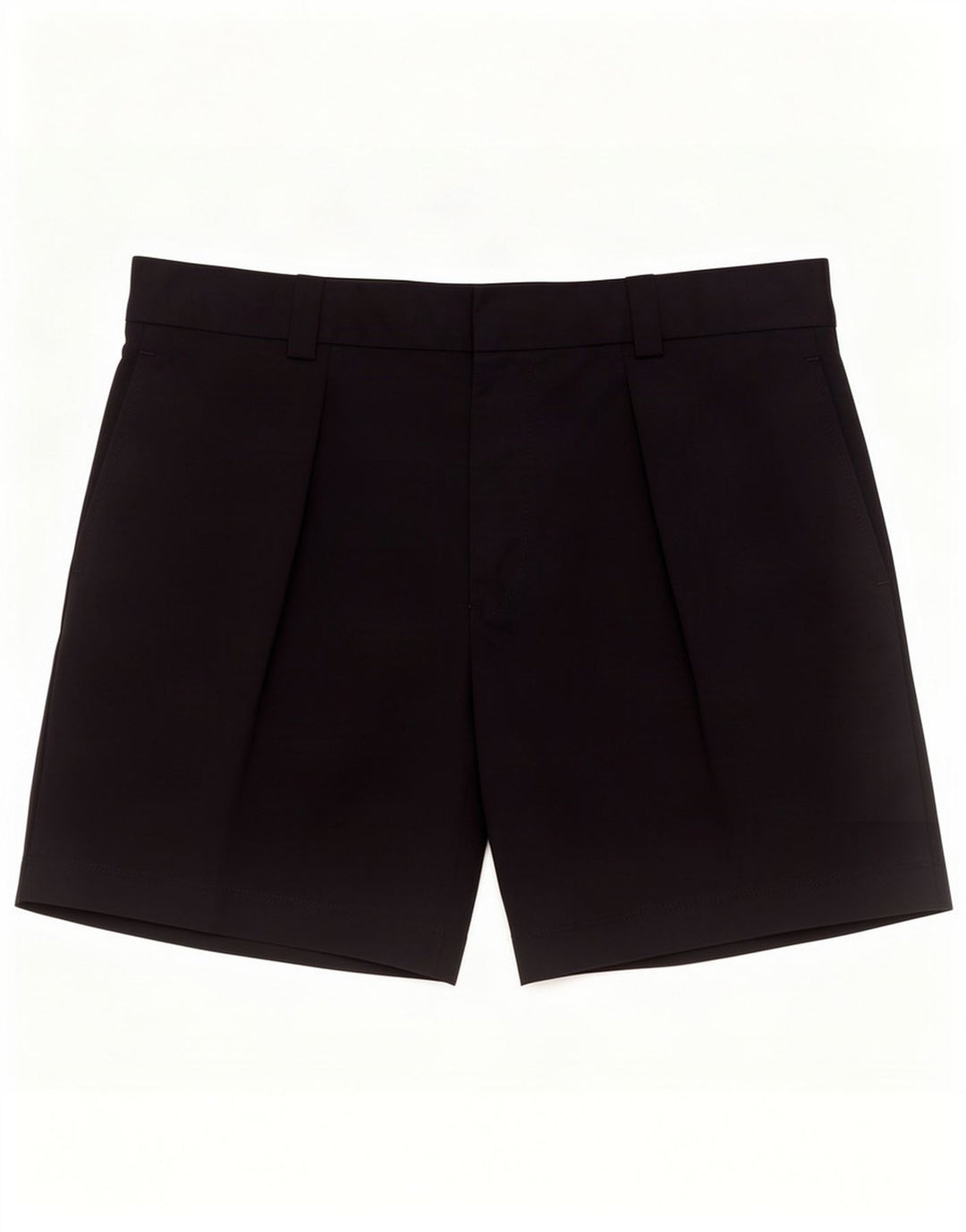 Topshop Womens Pegged Chino Shorts UK 12 Medium W30 Black Polyester