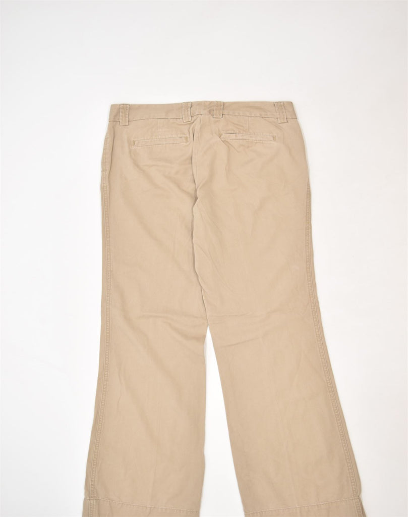 J. CREW Womens Tall Flare Chino Trousers US 8 Medium W32 L35 Brown Cotton | Vintage | Thrift | Second-Hand | Used Clothing | Messina Hembry 