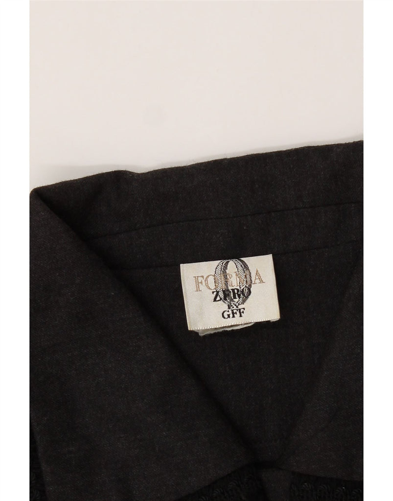 GIANFRANCO FERRE Womens Oversized Pullover Shirt Dress IT 47 Large Black Vintage Gianfranco Ferre and Second-Hand Gianfranco Ferre from Messina Hembry 