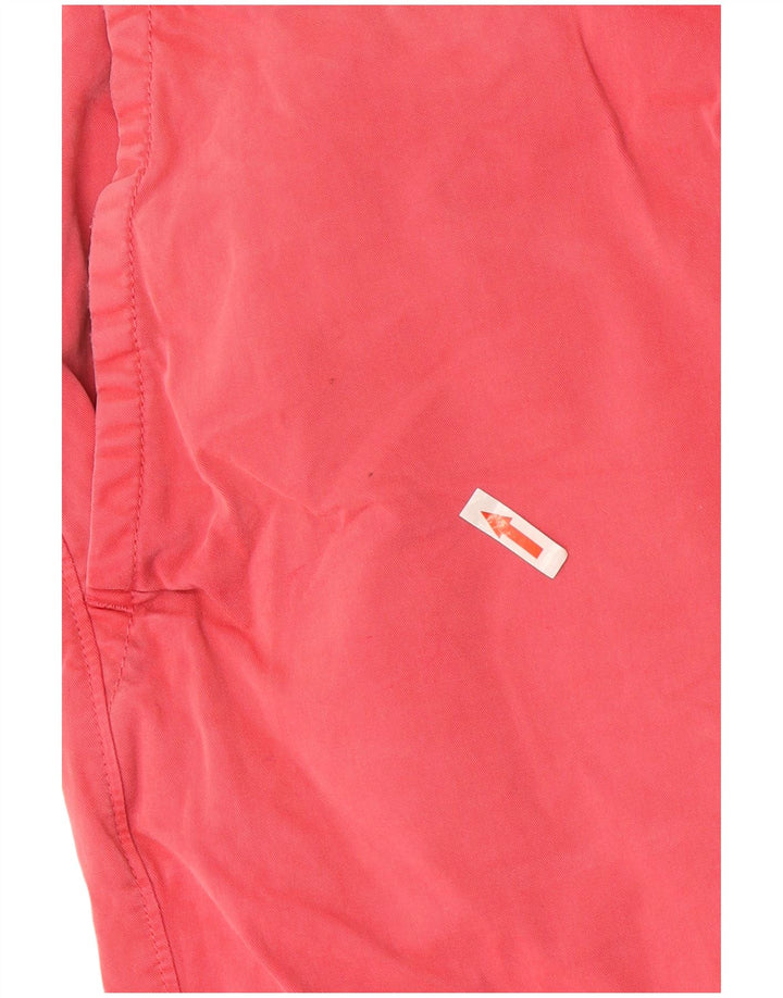Superdry Mens Chino Shorts W36 Large Pink Cotton