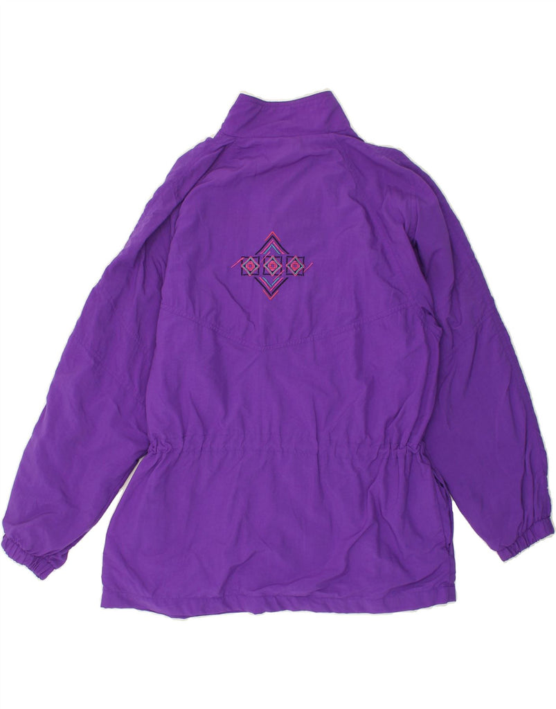 L.L.BEAN Womens Rain Jacket UK 16 Large Purple | Vintage L.L.Bean | Thrift | Second-Hand L.L.Bean | Used Clothing | Messina Hembry 