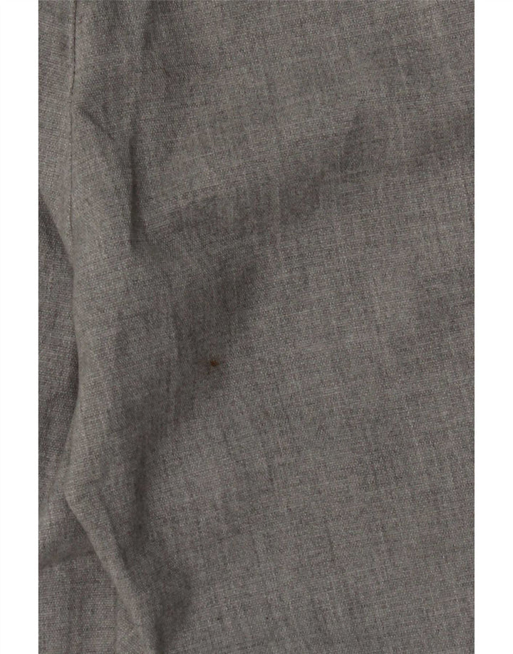 Zara Mens Slim Suit Trousers EU 42 Large W32 L28 Grey