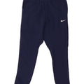NIKE Mens Tracksuit Trousers Joggers Small  Navy Blue Cotton