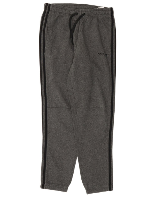 ADIDAS Mens Tracksuit Trousers Joggers Medium  Grey Cotton