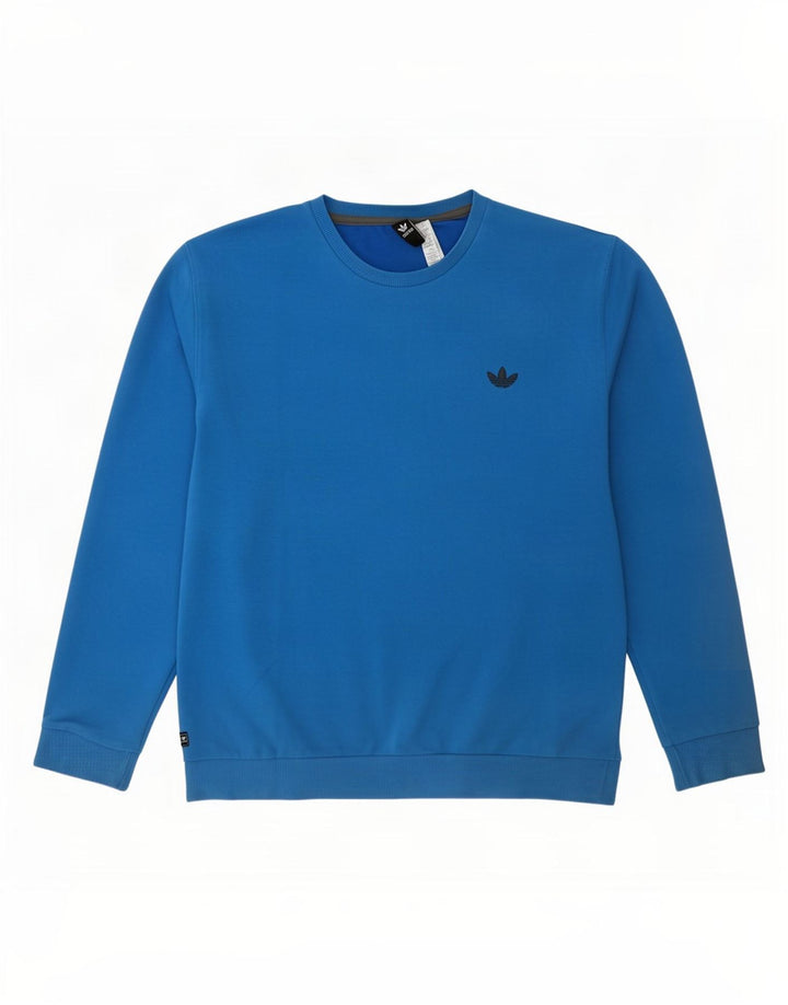 Adidas Mens Sweatshirt Jumper XL Blue