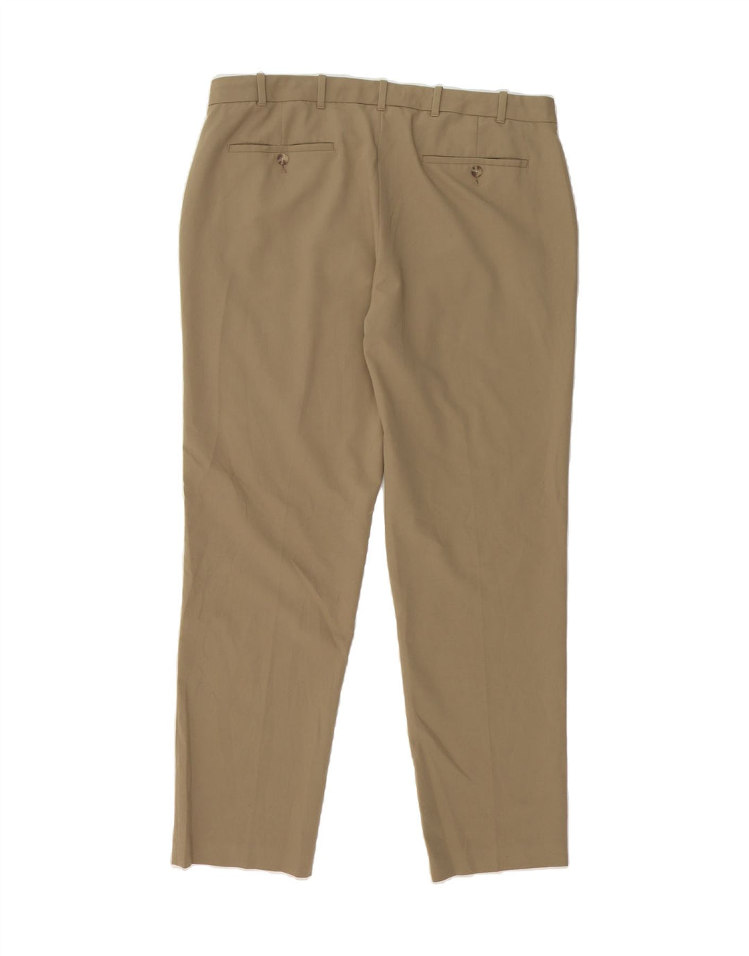 IZOD Mens Straight Suit Trousers W38 L32 Beige Polyester Vintage Izod and Second-Hand Izod from Messina Hembry 