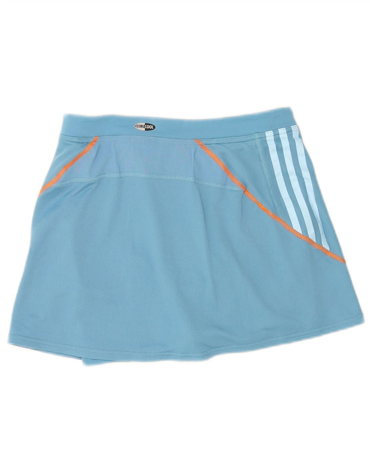 Adidas Womens Skort UK 10 Small  Blue Polyester