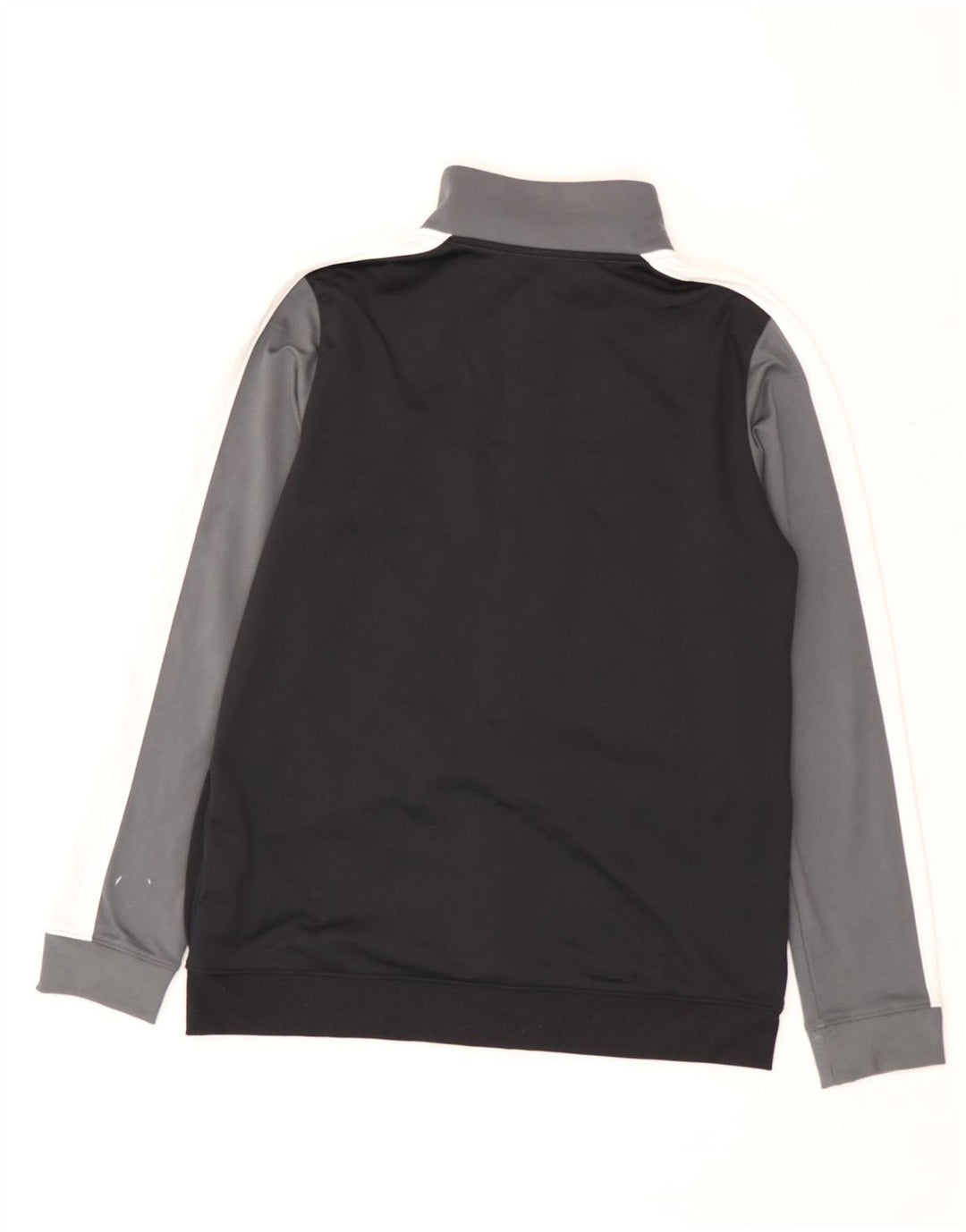 Under Armour Boys Tracksuit Top Jacket 13-14 Years XL Grey Colourblock