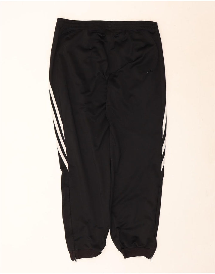 Adidas Mens Tracksuit Trousers Joggers Large  Black Polyester
