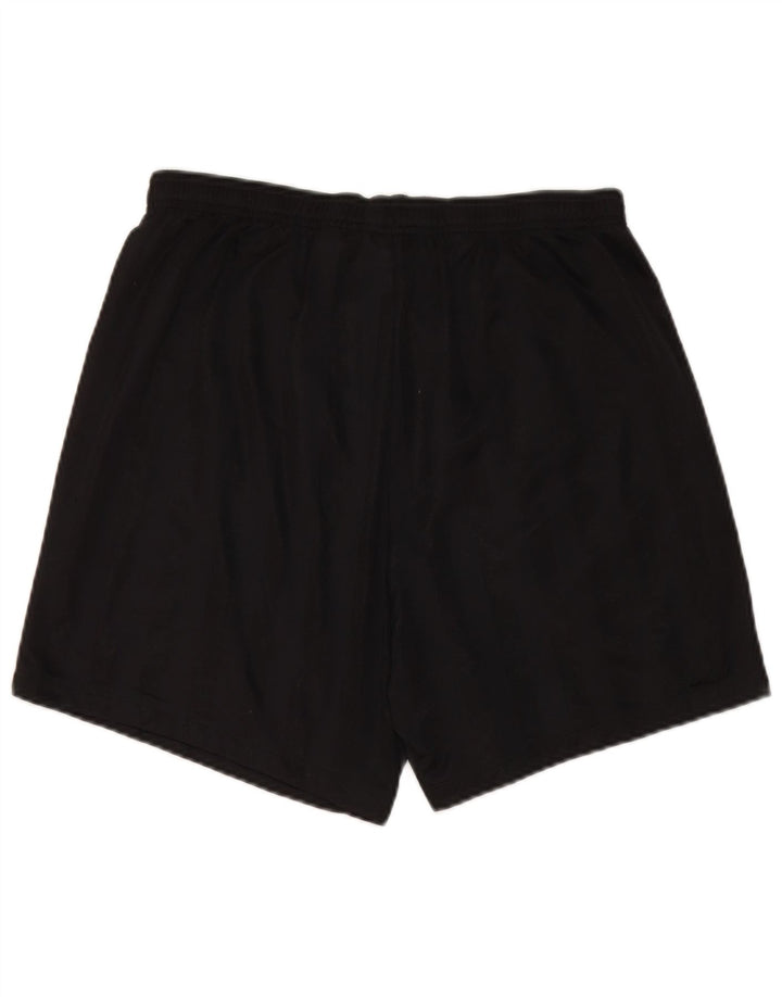 Nike Mens Sport Shorts Medium Black Pinstripe Polyester