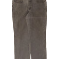 Trussardi Mens Straight Jeans W36 L31 Grey Cotton