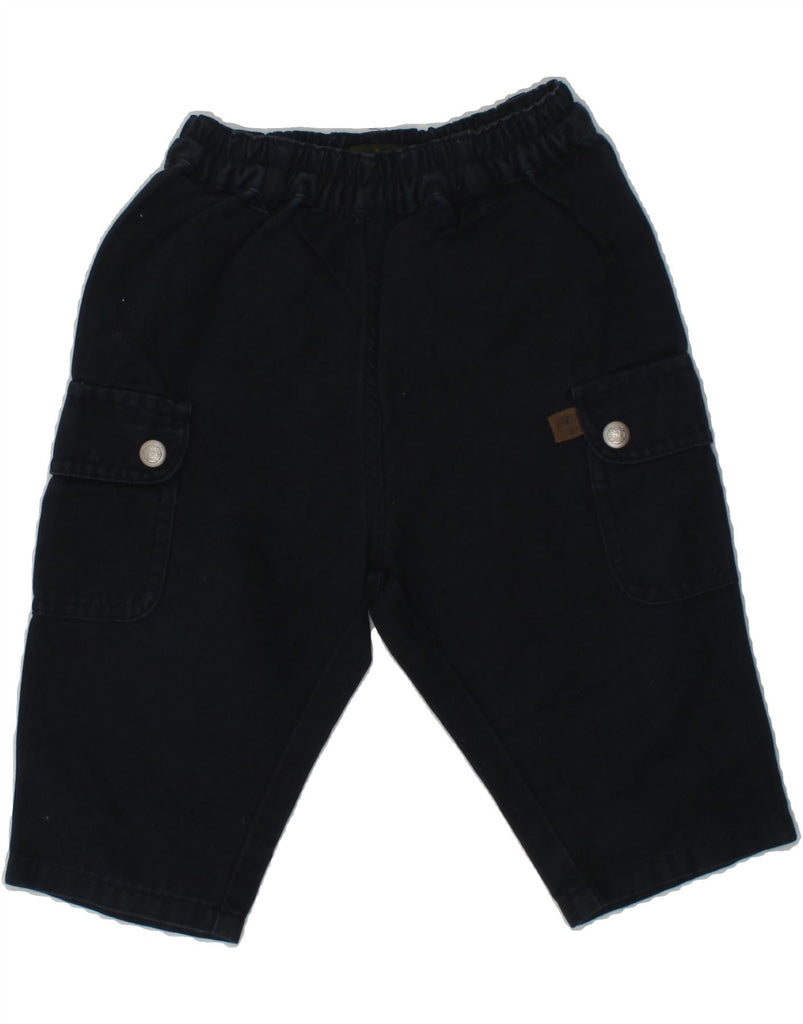 TIMBERLAND Baby Boys Cargo Trousers 3-6 Months W18 Navy Blue Cotton | Vintage Timberland | Thrift | Second-Hand Timberland | Used Clothing | Messina Hembry 