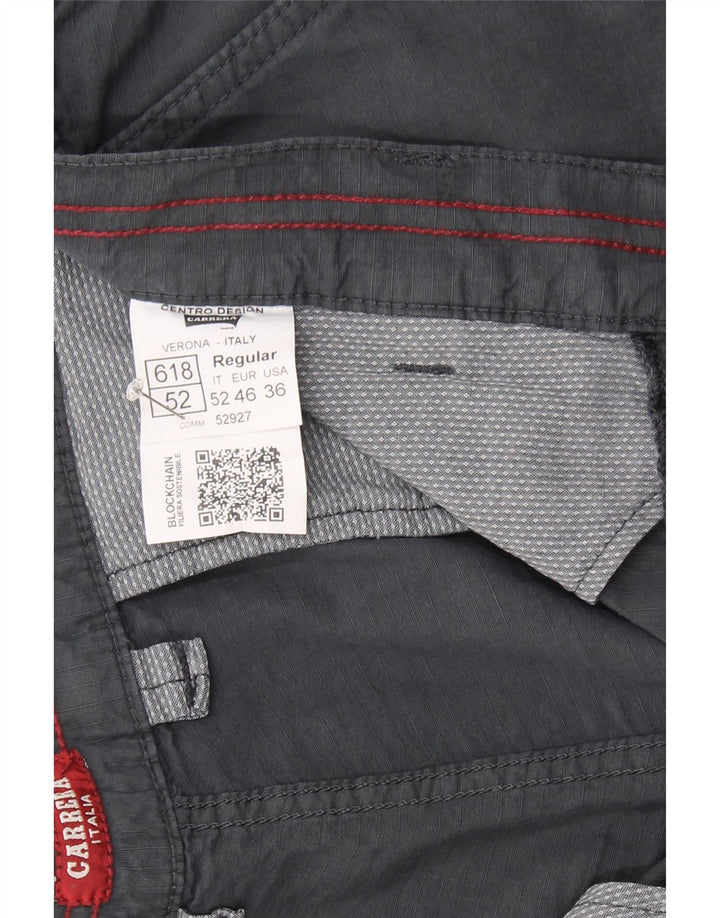 CARRERA Mens Cargo Shorts W36 Large Grey Cotton Vintage Carrera and Second-Hand Carrera from Messina Hembry 