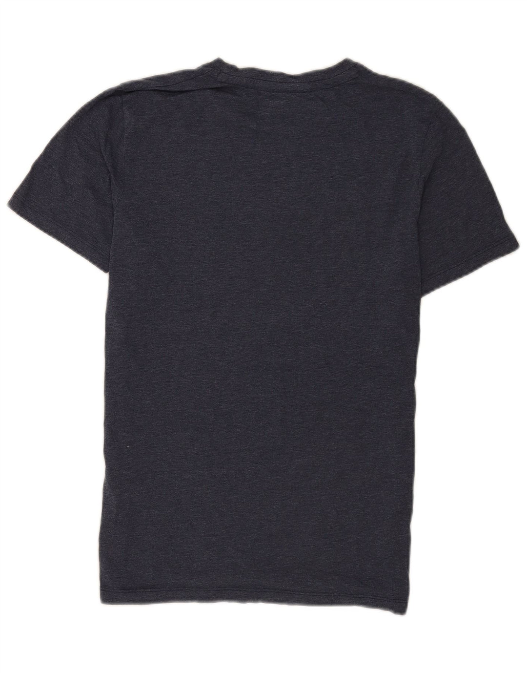Jack & Jones Mens Regular Graphic T-Shirt Top Small Navy Blue Colourblock