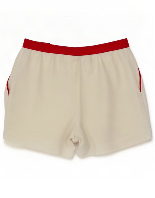 Vintage Mens Chino Shorts UK 38 Medium W30 White Colourblock