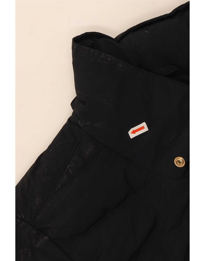 Woolrich Womens Padded Coat UK 16 Large Navy Blue Polyester