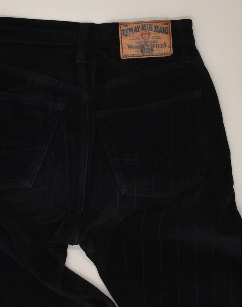 REPLAY Womens Straight Jeans W26 L28 Black Cotton | Vintage Replay | Thrift | Second-Hand Replay | Used Clothing | Messina Hembry 