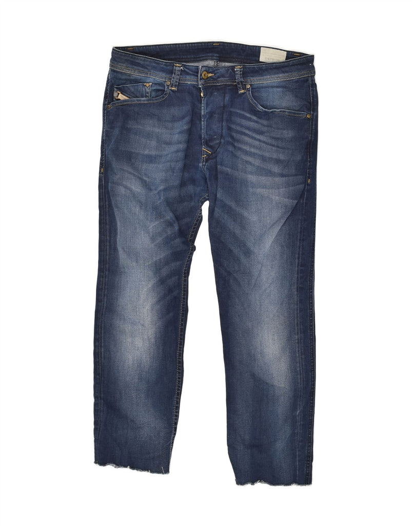 DIESEL Mens Darron Straight Jeans W32 L26 Blue Cotton Vintage Diesel and Second-Hand Diesel from Messina Hembry 