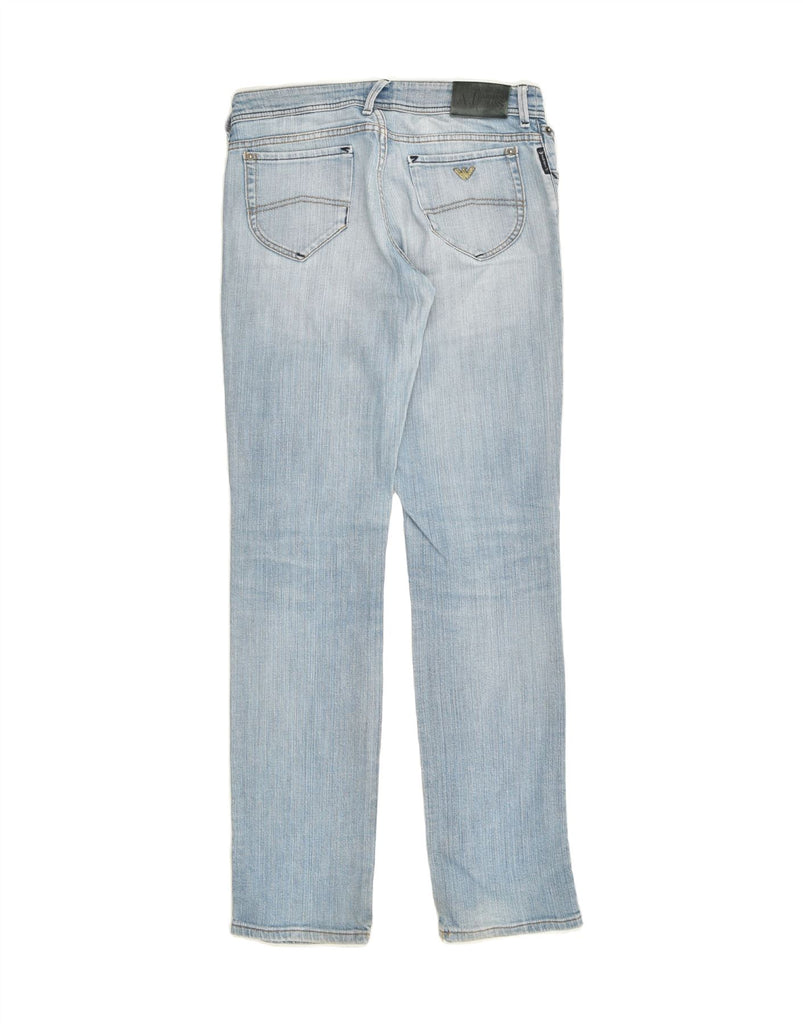 ARMANI Womens Straight Jeans W27 L34 Blue | Vintage Armani | Thrift | Second-Hand Armani | Used Clothing | Messina Hembry 