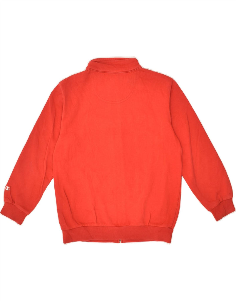 CHAMPION Boys Graphic Tracksuit Top Jacket 5-6 Years XS Red Cotton | Vintage Champion | Thrift | Second-Hand Champion | Used Clothing | Messina Hembry 