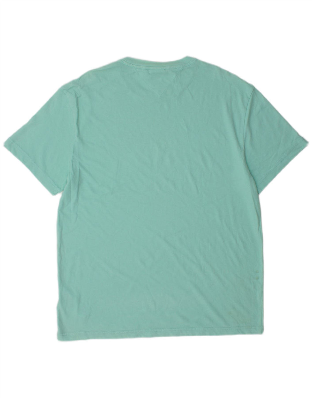 Tommy Hilfiger Mens Graphic T-Shirt Top XL Turquoise Cotton
