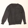 Marks & Spencer Womens Cardigan Sweater UK 20 2XL Grey Viscose