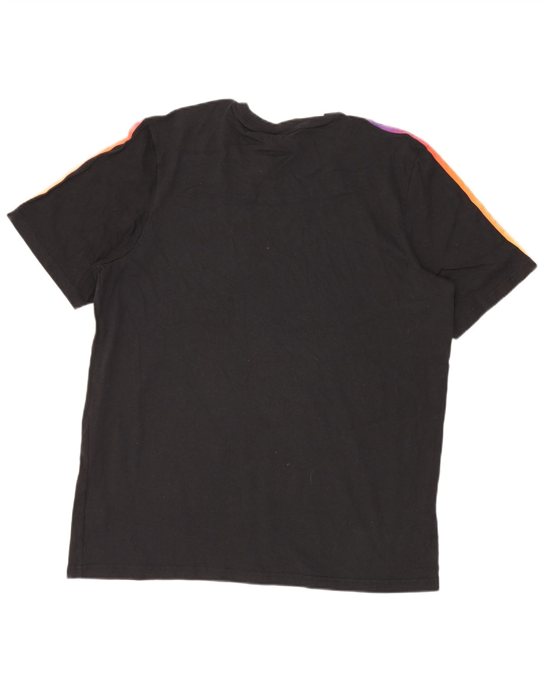 ADIDAS Mens T-Shirt Top XL Black Cotton