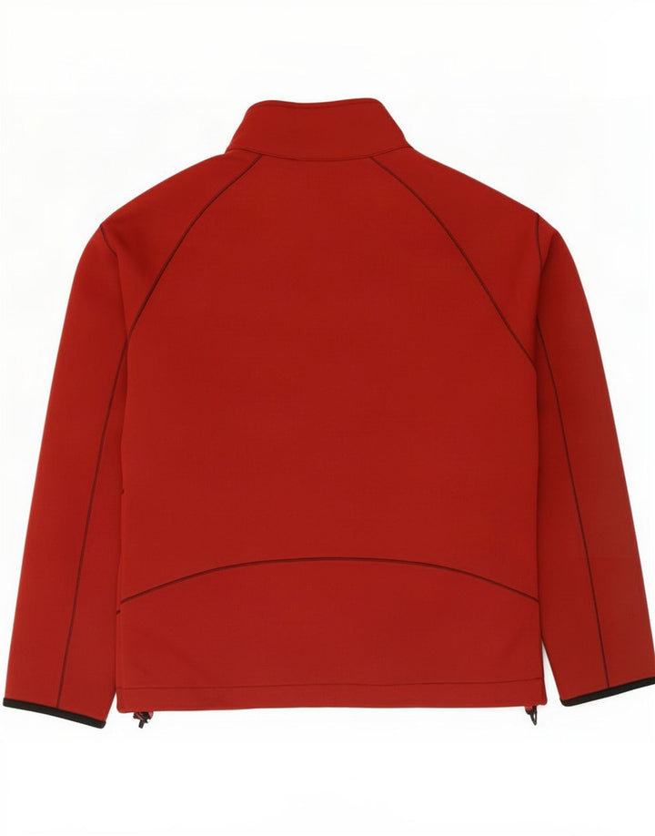 Gas Mens Tracksuit Top Jacket XL Red Cotton