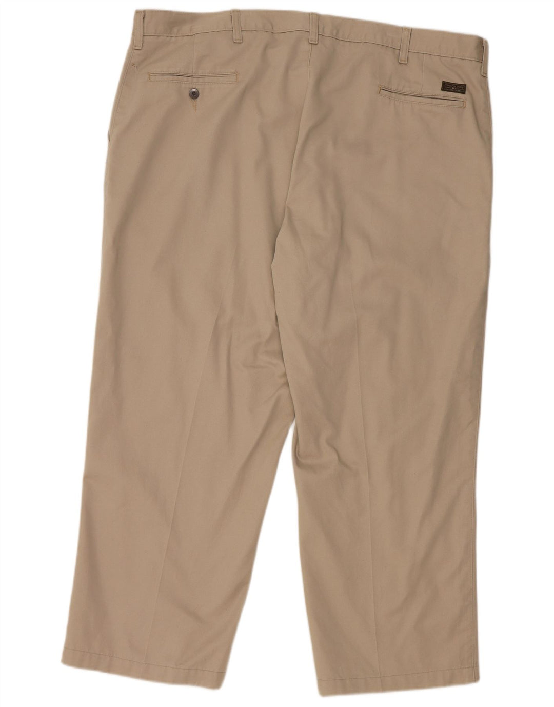 LEE Mens Straight Chino Trousers W44 L27 Beige Cotton