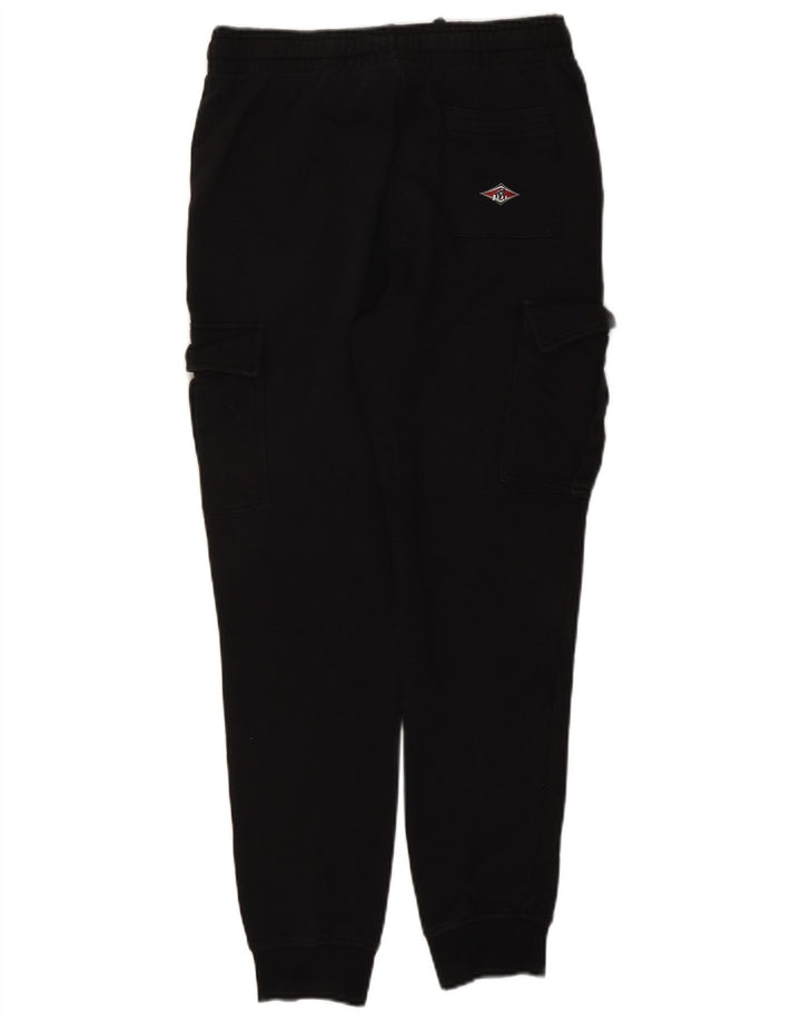 Bear Boys Cargo Tracksuit Trousers Joggers 15-16 Years Black Cotton