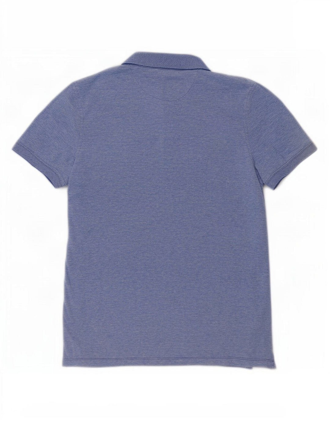 Wrangler Mens Polo Shirt Medium Blue Cotton