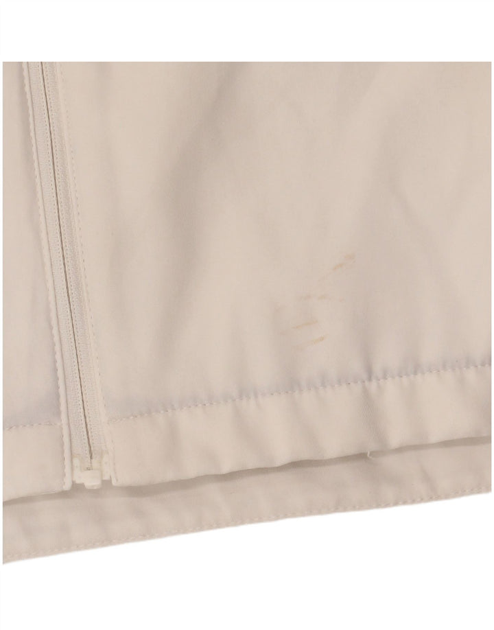 Nike Boys Dri Fit Rain Jacket 13-14 Years XL White Colourblock Polyester