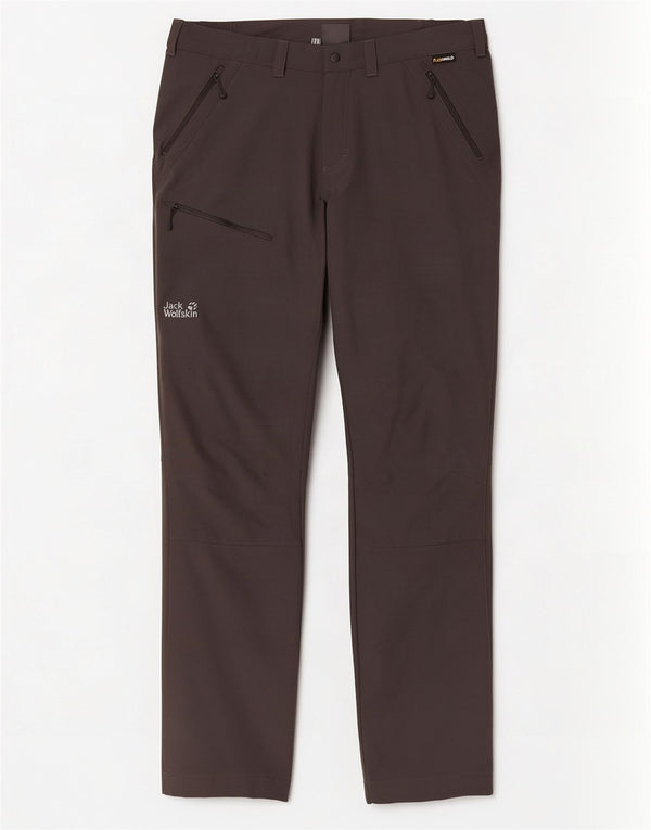 Jack Wolfskin Mens Slim Cargo Trousers Large W35 L35 Grey Polyamide