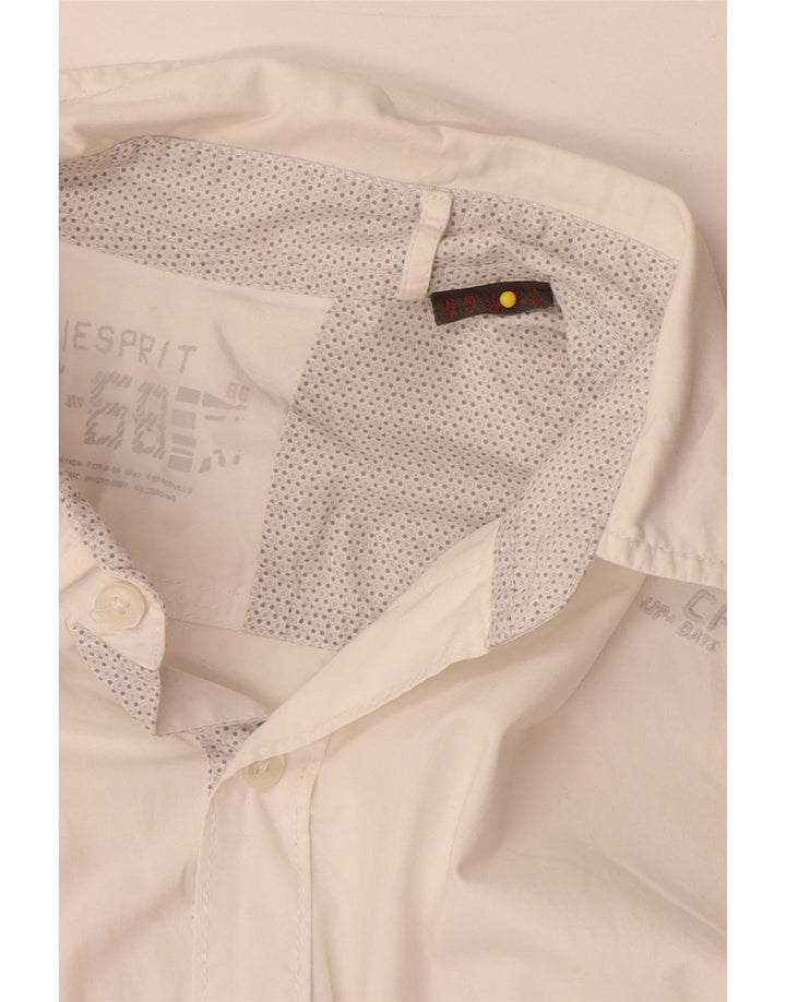 Esprit Mens Graphic Shirt Large White
