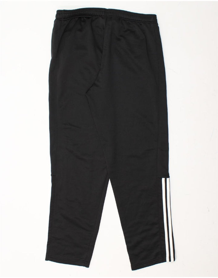ADIDAS Mens Tracksuit Trousers Large  Black Polyester