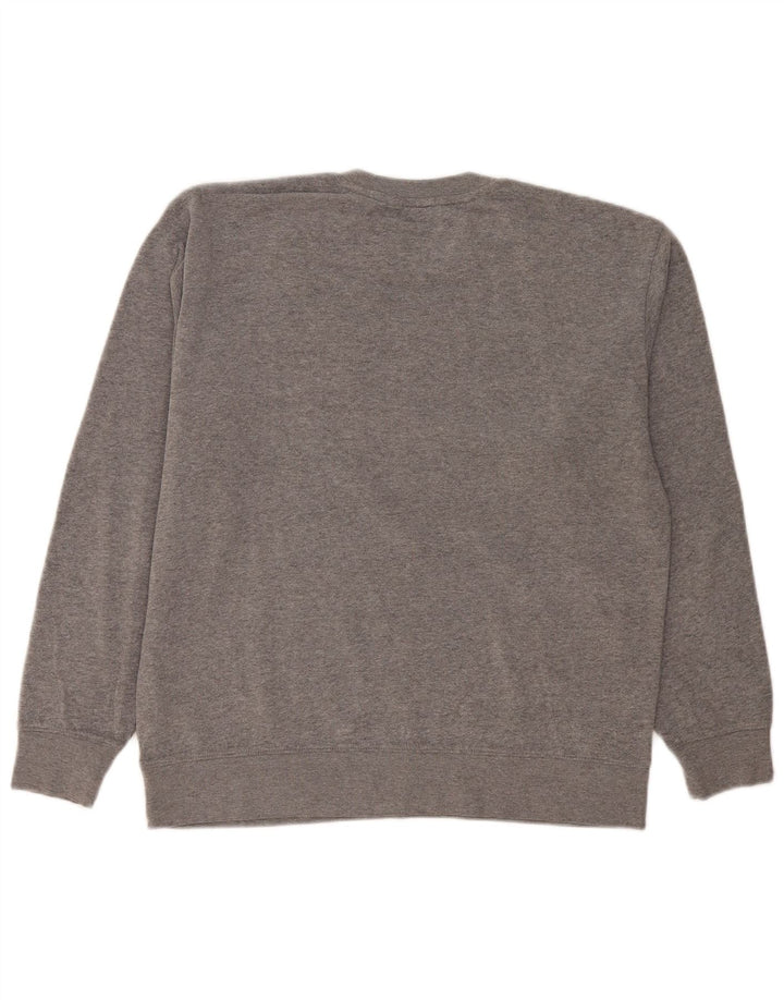 Vans Mens Graphic Sweatshirt Jumper Medium Grey Cotton