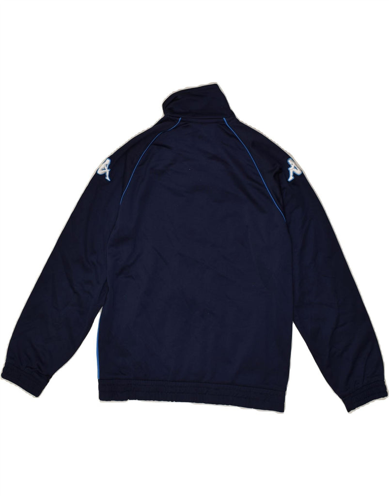 KAPPA Boys Tracksuit Top Jacket 9-10 Years Navy Blue Polyester | Vintage Kappa | Thrift | Second-Hand Kappa | Used Clothing | Messina Hembry 