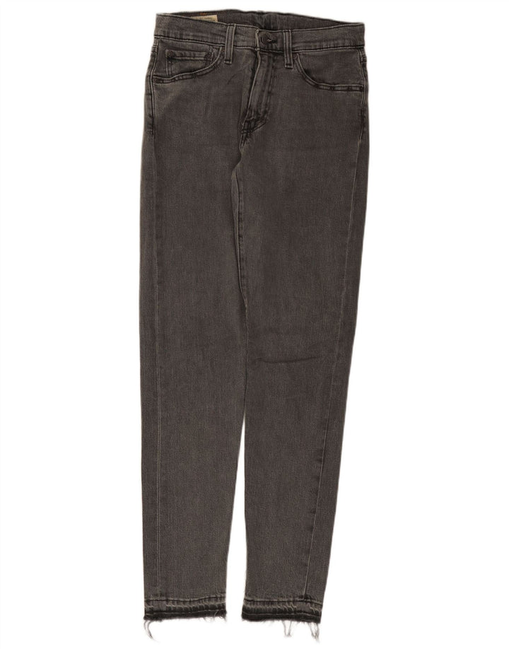 Levi's Mens 512 Slim Tapered Jeans W28 L32 Grey Cotton