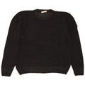 LUMBERJACK Mens Crew Neck Jumper Sweater 2XL Grey Acrylic