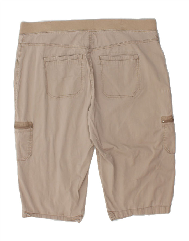 LEE Womens Relaxed Fit Cargo Shorts US 16 2XL W40 Grey Cotton Vintage Lee and Second-Hand Lee from Messina Hembry 