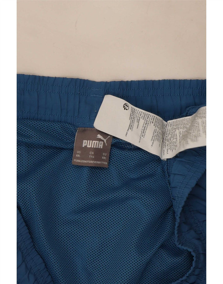 Puma Mens Swimming Shorts 2XL Blue Polyester