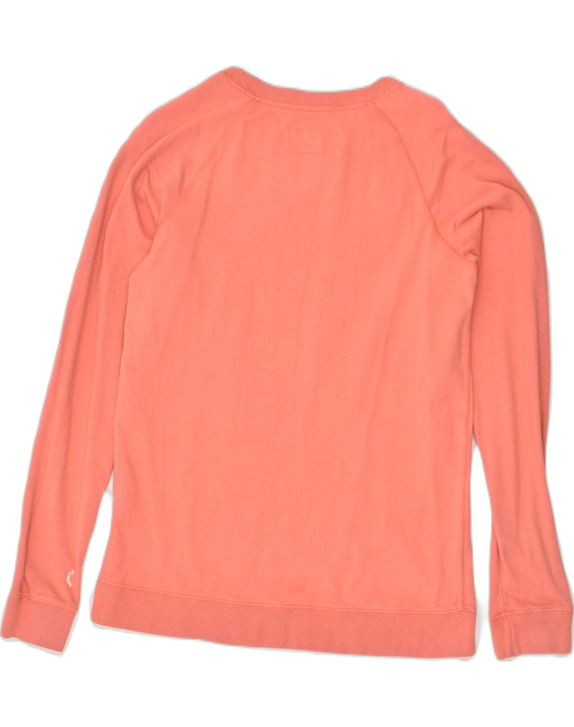 JACK WILLS Womens Sweatshirt Jumper UK 10 Small Orange Cotton | Vintage Jack Wills | Thrift | Second-Hand Jack Wills | Used Clothing | Messina Hembry 