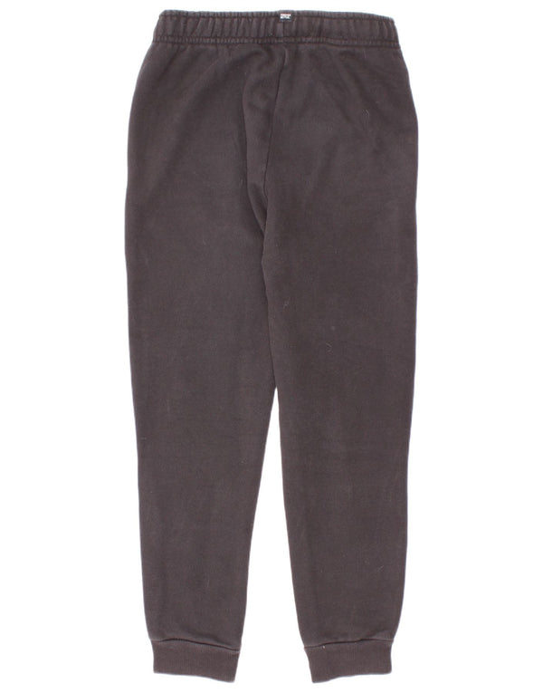 Puma Boys Graphic Tracksuit Trousers Joggers 9-10 Years Black Cotton