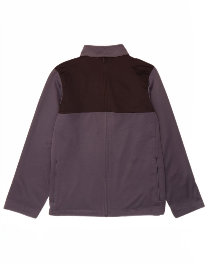 Umbro Boys Tracksuit Top Jacket 11-12 Years Grey Polyester
